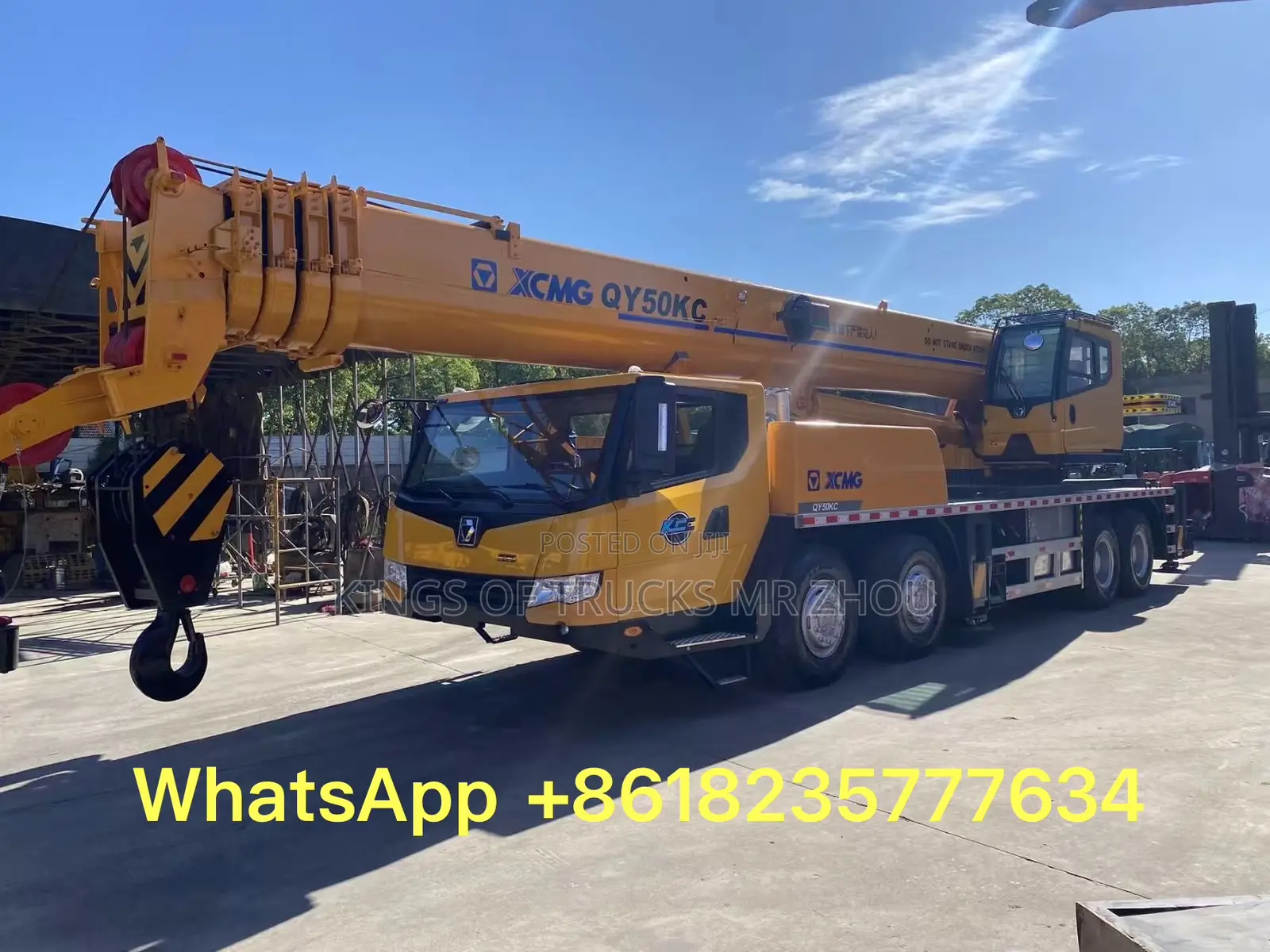 Ready to Order XCMG 50 Tons Truck Crane for Sale