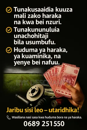 Yiu Wanna Sell Your Car, House, Land Etc Contact Us For Fast Disposal