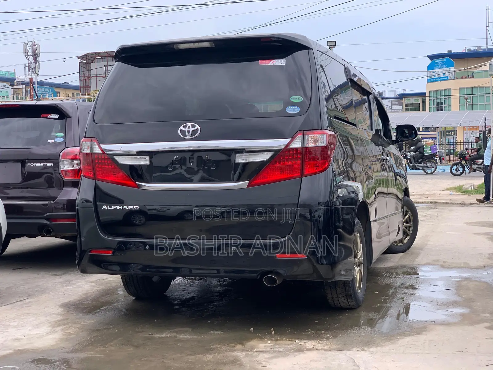 Toyota Alphard 2.4 Petrol FWD 2012 Matt Black
