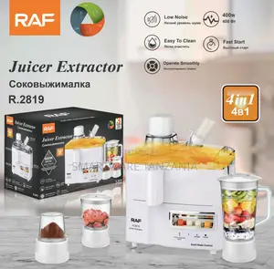 Raf 400w Juicer Extractor 4-in-1 Blender Food Processor R.2819