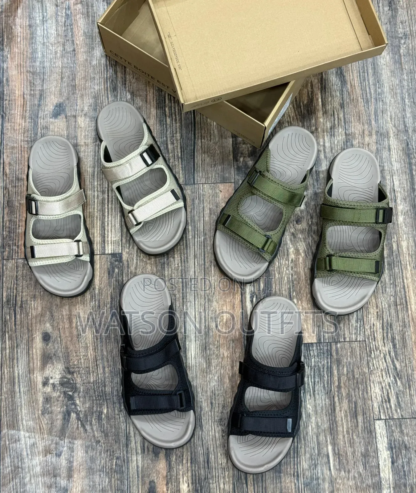 Men's Leather Class a Sandals Basically Royal and Original