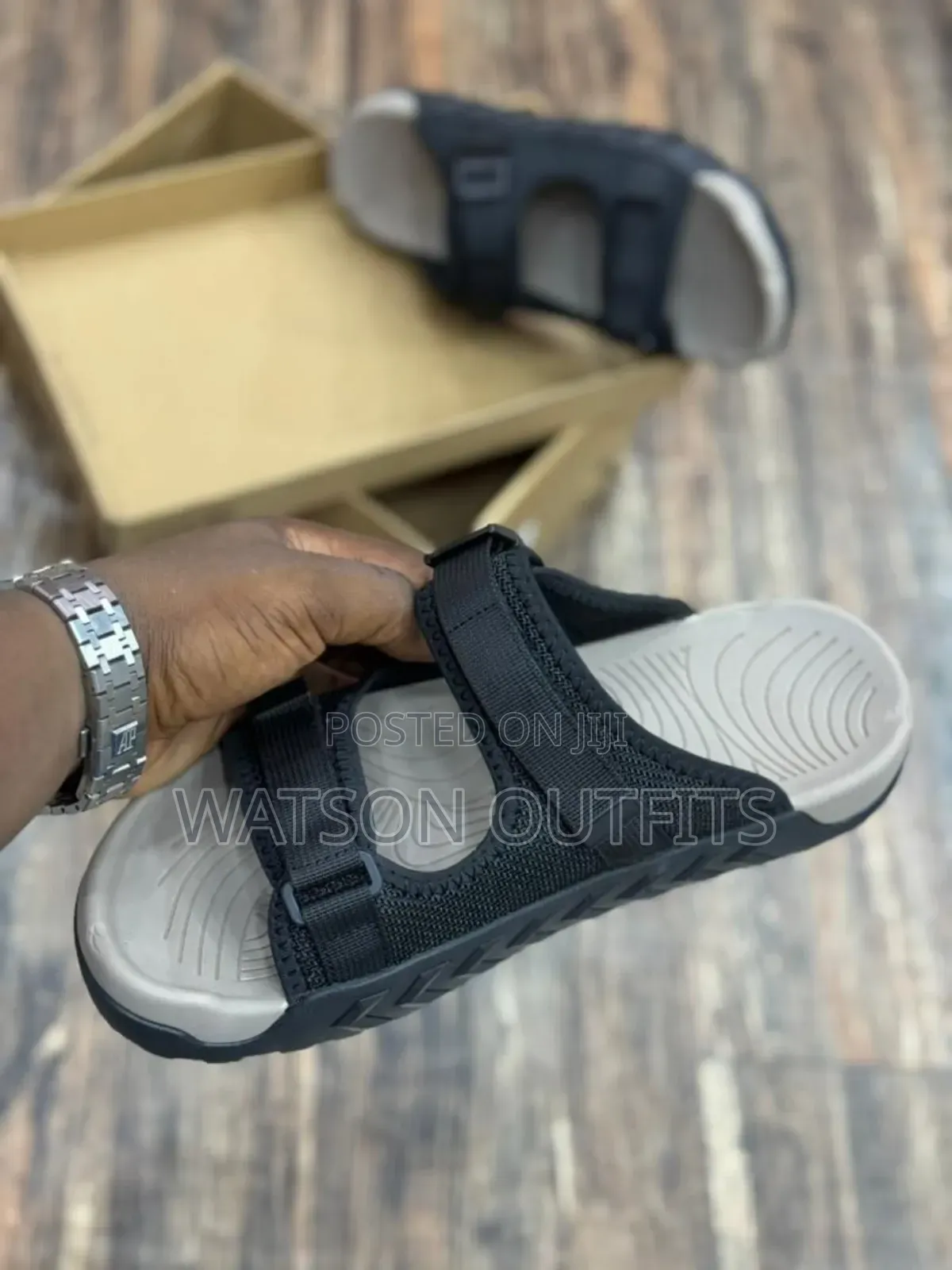 Men's Leather Class a Sandals Basically Royal and Original