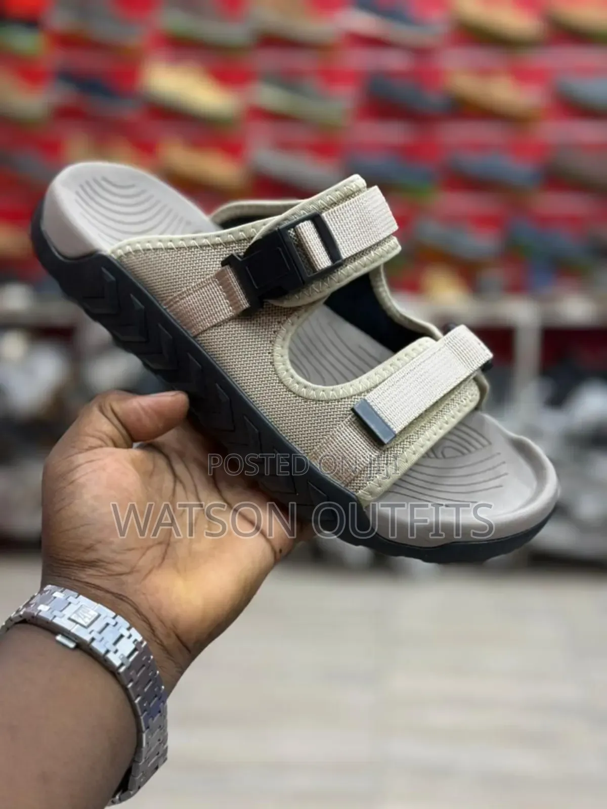 Men's Leather Class a Sandals Basically Royal and Original