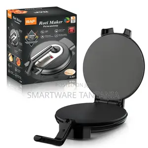 Raf Electric Roti Press 1400w Gray Chapati Flatbread Maker