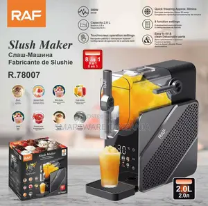 Raf 200w Slush Maker 2l 8-in-1 Frozen Drink Machine R.78007