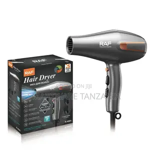 Raf Hair Dryer 2200w Powerful Motor Dual Nozzle Attachment