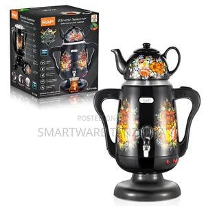 Raf Traditional Electric Tea Urn 1800w Ceramic Samovar Set