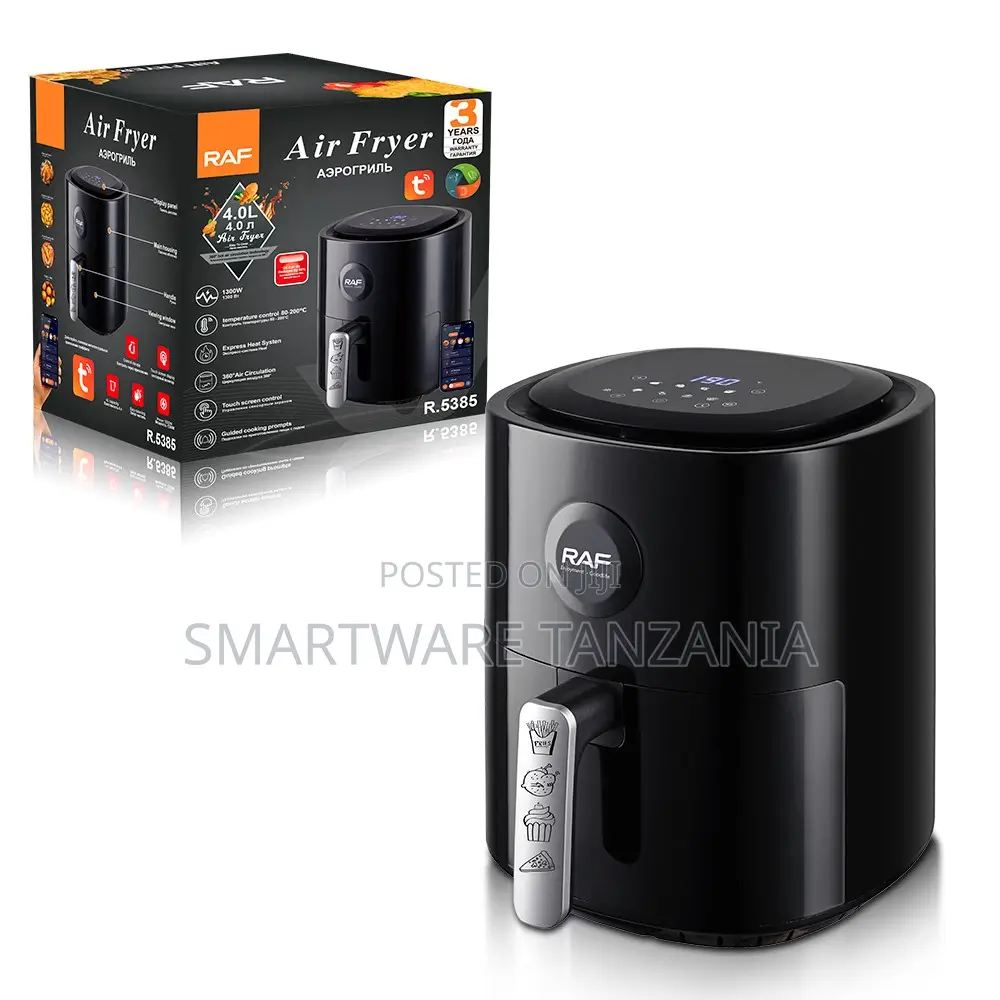 Raf Wifi Air Fryer 1300w 4l Capacity Touchscreen App Control