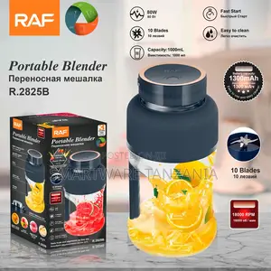 Raf Cordless Blender 1000ml Blue 18000 RPM Personal Smoothie