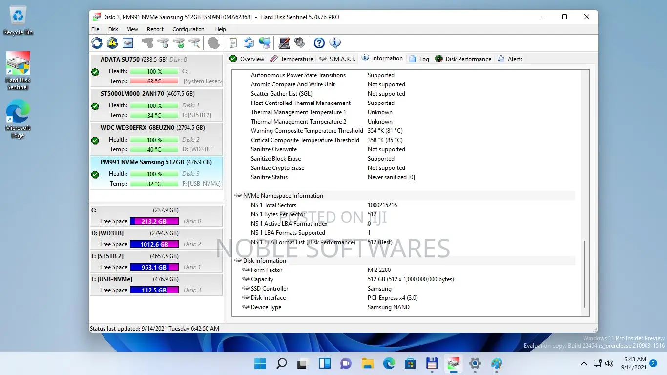 Hard Disk Sentinel 2026