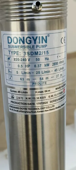 O.5 Hp Submersible Pump