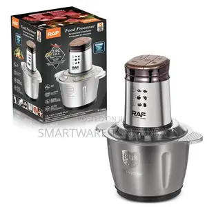 Raf Electric Food Processor 300w R.3408 3l Meat Chopper Blender