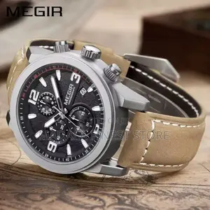 Pure Leather Megir Watch