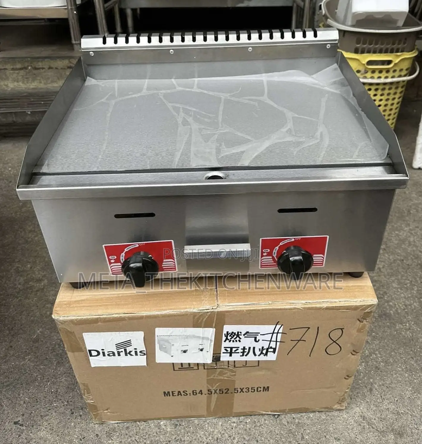 Commercial Gas Griddle Maker 4chapati