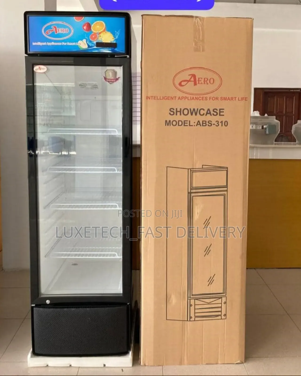 Aero Showcase Fridge 310 Liters/Beverage Cooler, Chiller