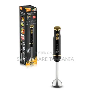 Raf Immersion Blender 500w R.333 Black Gold Ice Crusher Hand Mixer