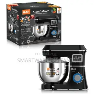 Raf Kitchen Stand Mixer 1400w R.6677 10l Bowl 6 Speed Food Mixer