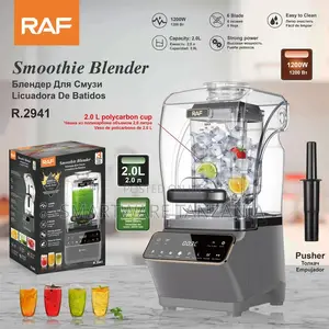 Raf 1200w Smoothie Blender 2.0l Jar With 6 Blade System
