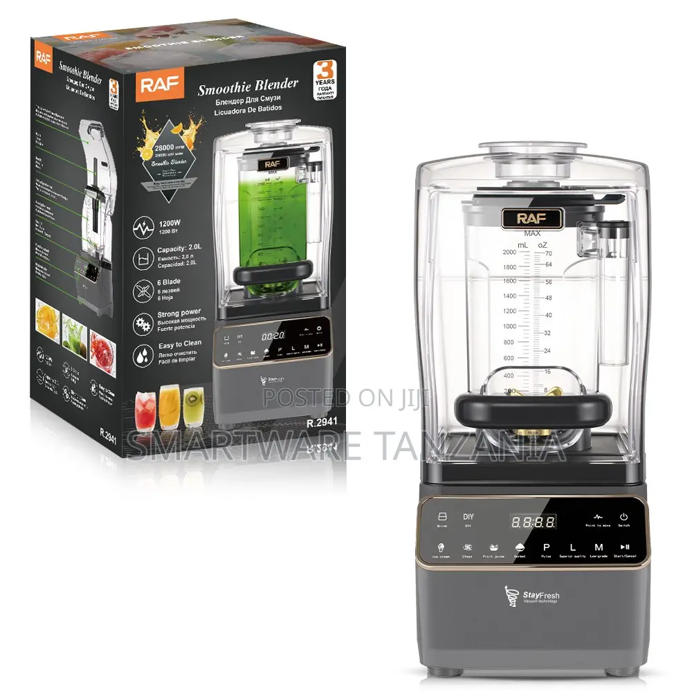 Raf High Power Smoothie Blender With 2.0l Jug and Touch Panel