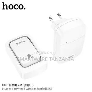 Hoco Hi26 Self Powered Wireless Doorbell No Battery 38 Ringtones