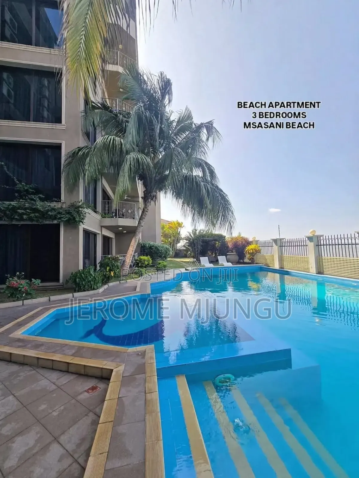 Furnished 3bdrm Apartment in Msasani for rent
