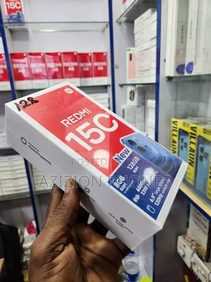New Xiaomi Redmi 15C 4G 128 GB Black