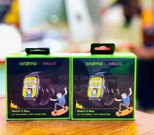 Oraimo Watch 5 Max Smart Watch 2.0” Hd Screen
