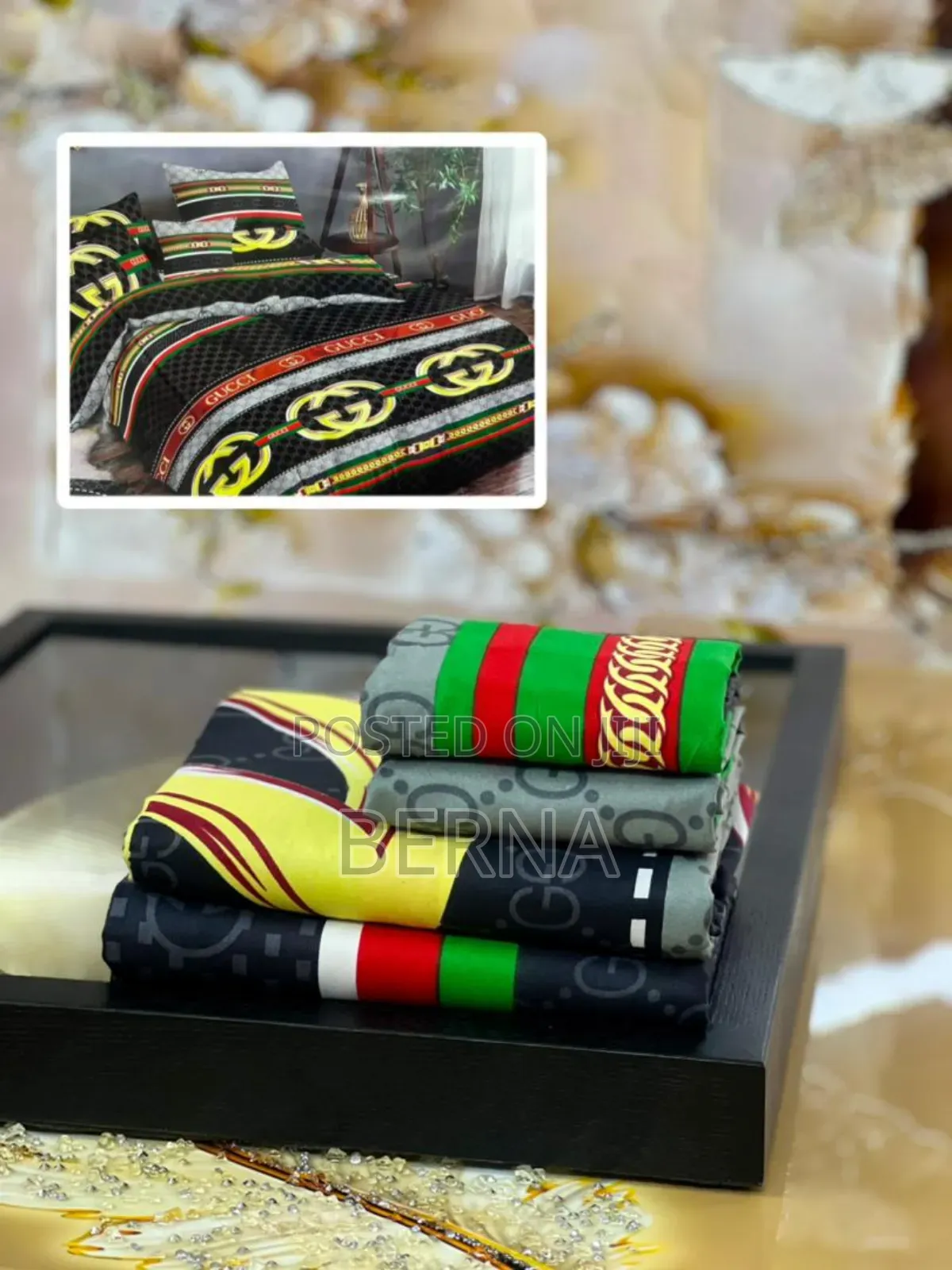 Mashuka Ya Brand 8*8 6pcs . Quality Brand Bedsheets