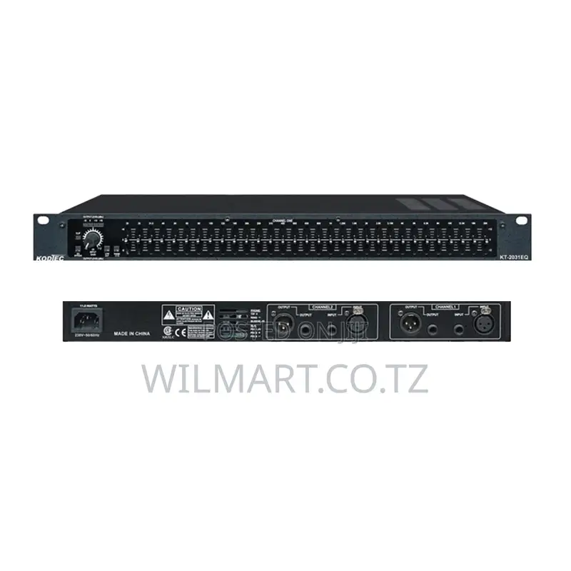 Kodtec High Quality Professional Audio Equalizer Single Kt-2015eq