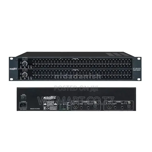 Kodtec Professional Audio Equalizer Double Kt-2031eq High Quality