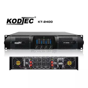 Kodtec Professional Music Power Amplifier Receiver 2400w Kt-2400