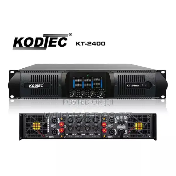 Kodtec Professional Music Power Amplifier Receiver 2400w Kt-2400