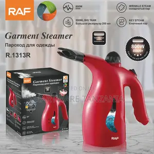 Raf Portable Garment Steamer 800w Red 200ml Wrinkle Remover