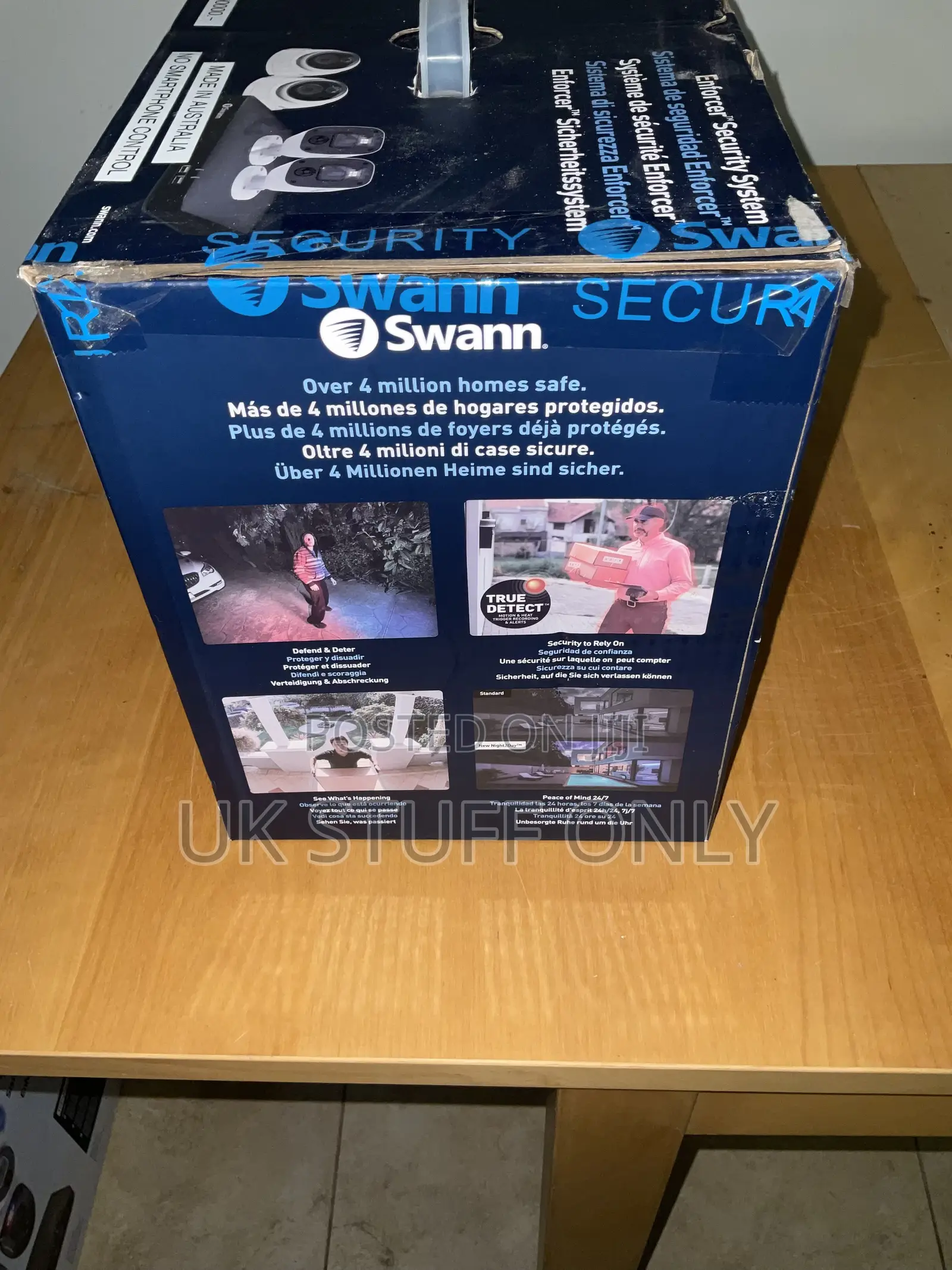 Brand New CCTV Sets - 4 Hd Night Vision Cameras With Sound Recording