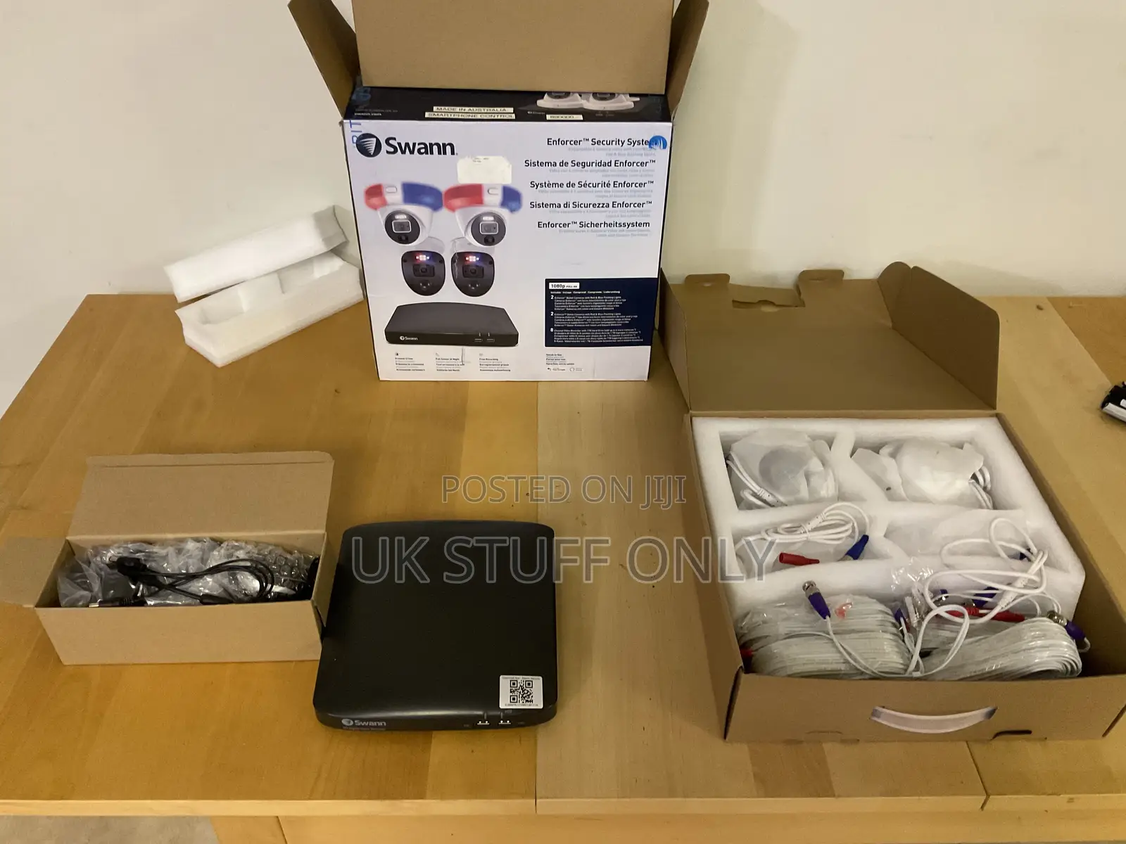 Brand New CCTV Sets - 4 Hd Night Vision Cameras With Sound Recording