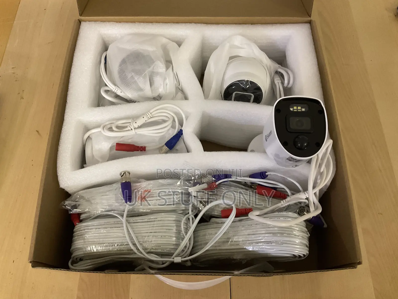 Brand New CCTV Sets - 4 Hd Night Vision Cameras With Sound Recording