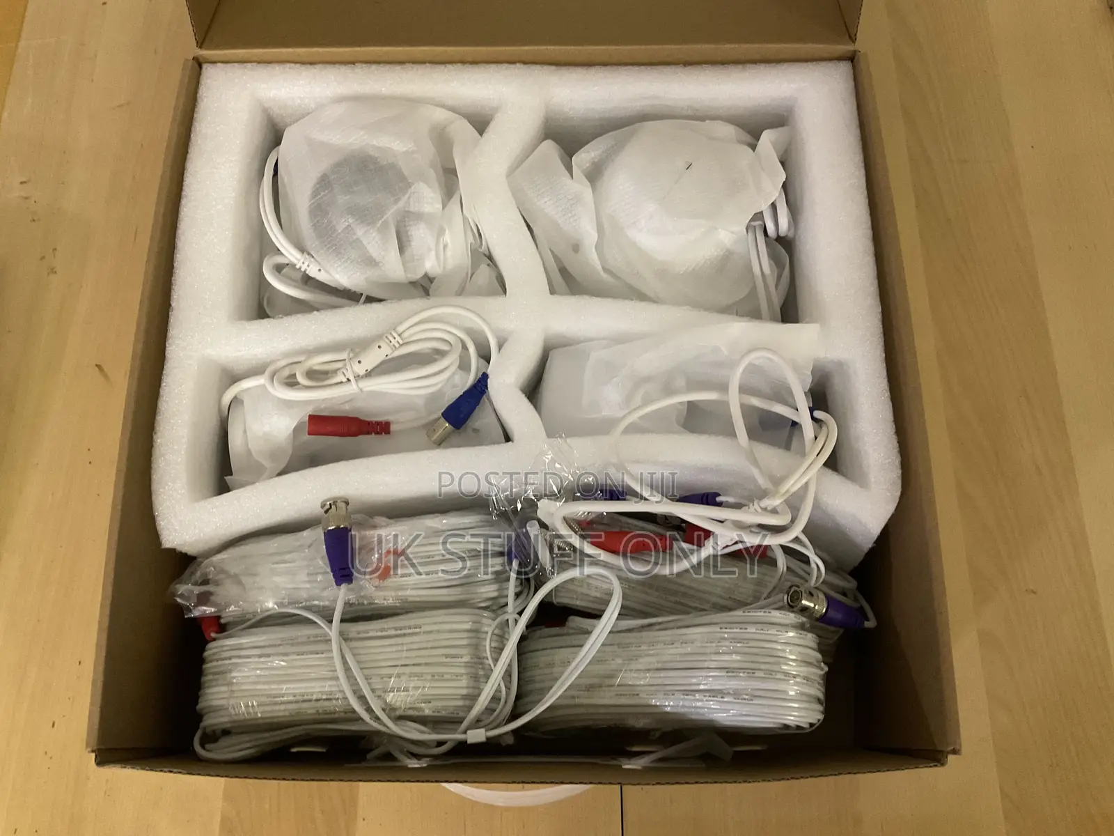 Brand New CCTV Sets - 4 Hd Night Vision Cameras With Sound Recording