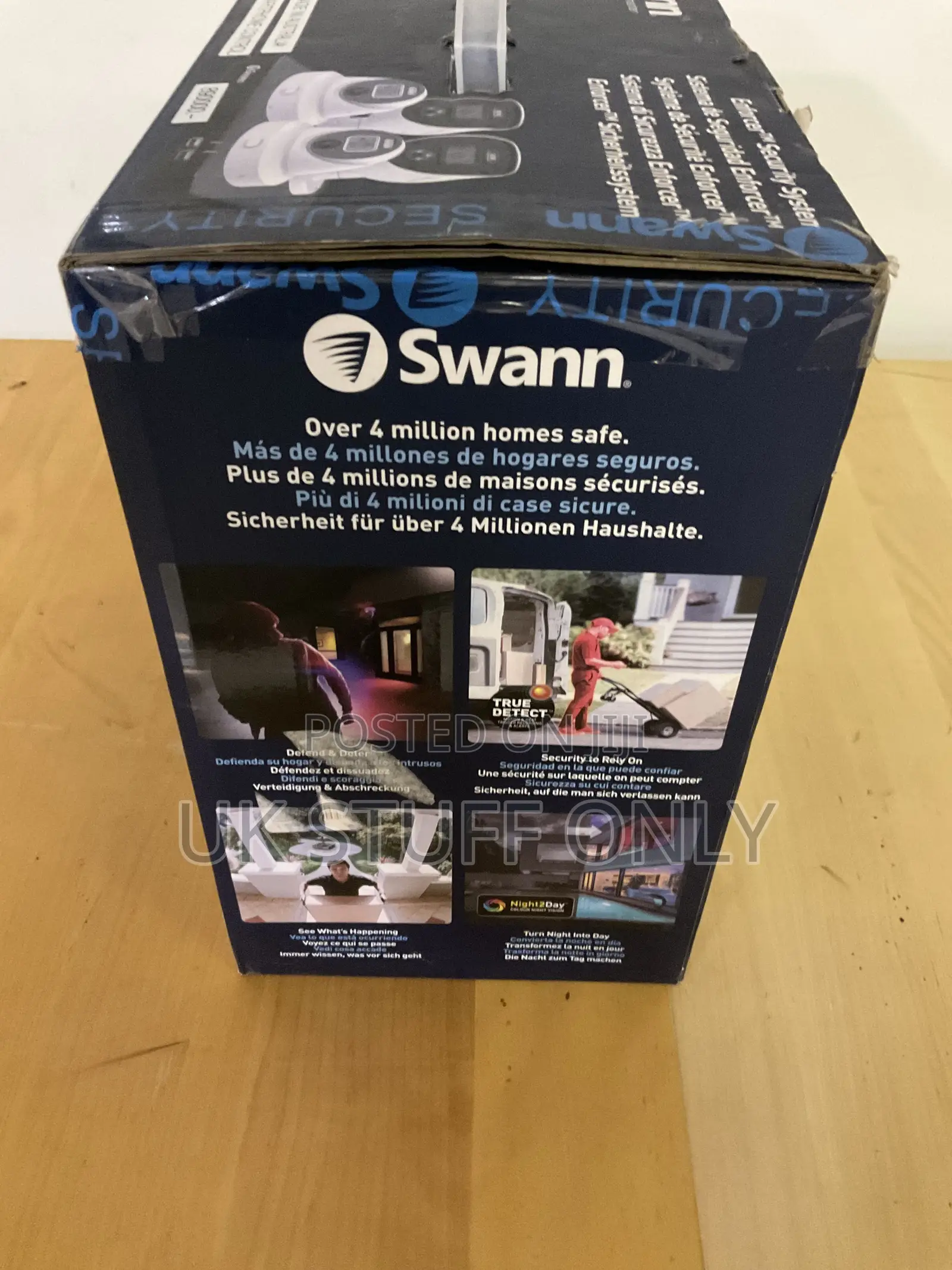 Brand New CCTV Sets - 4 Hd Night Vision Cameras With Sound Recording