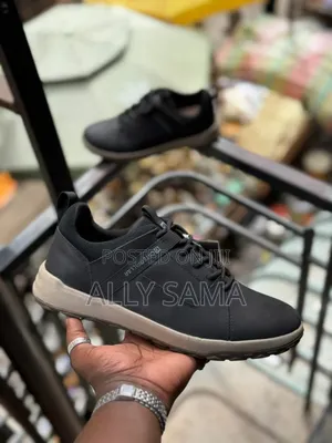 Men's Shoes Caterpillar Material Leather Sole Flat New Design