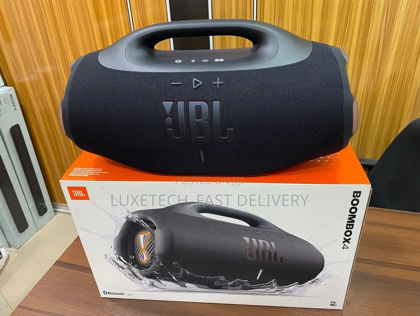 JBL Boombox 4 Portable Waterproof Bluetooth Speaker Original