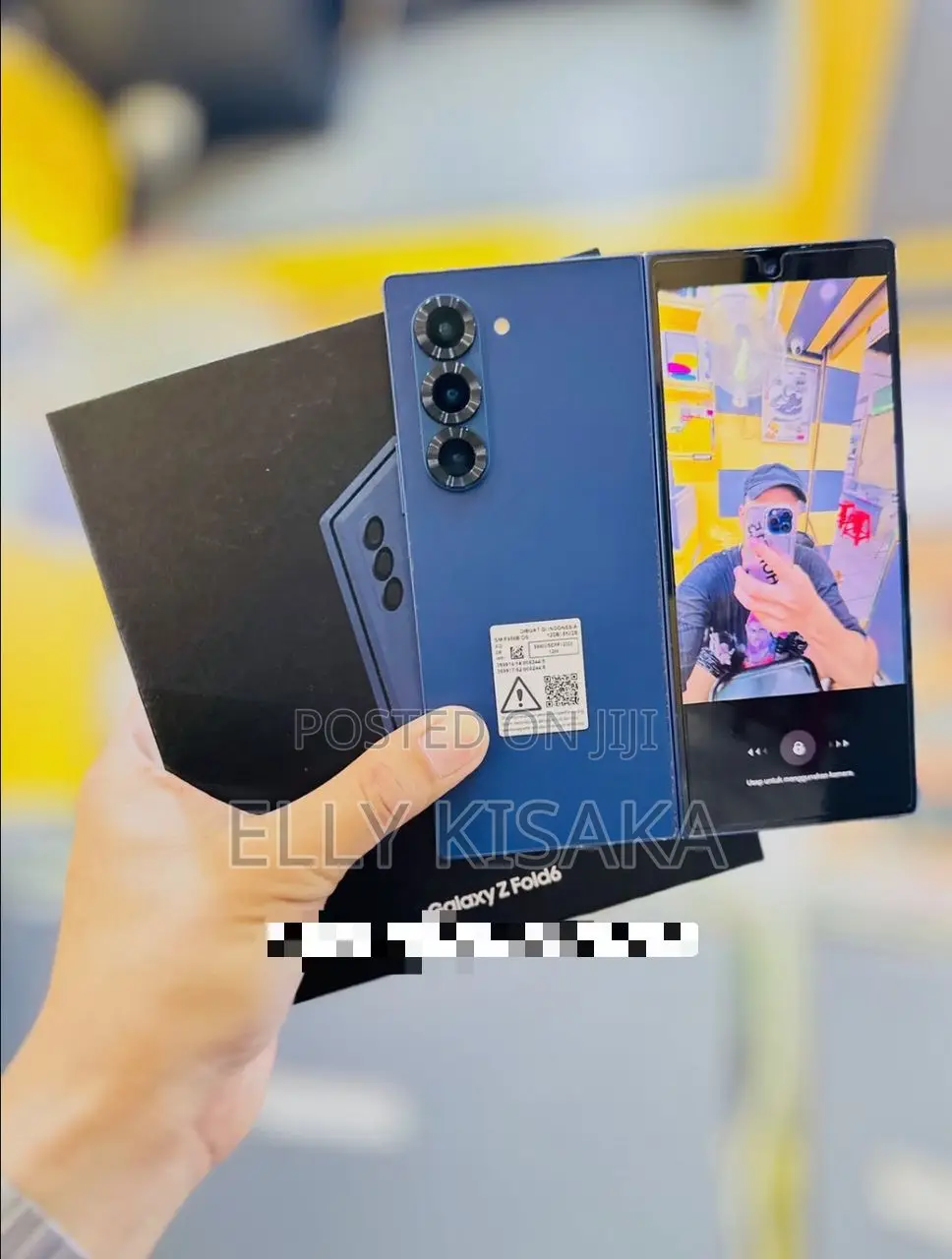 New Samsung Galaxy Z Fold6 256 GB Blue