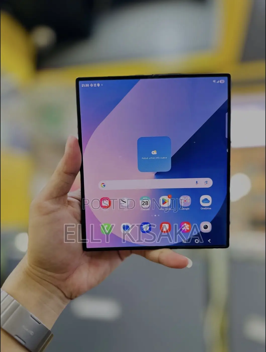 New Samsung Galaxy Z Fold6 256 GB Blue