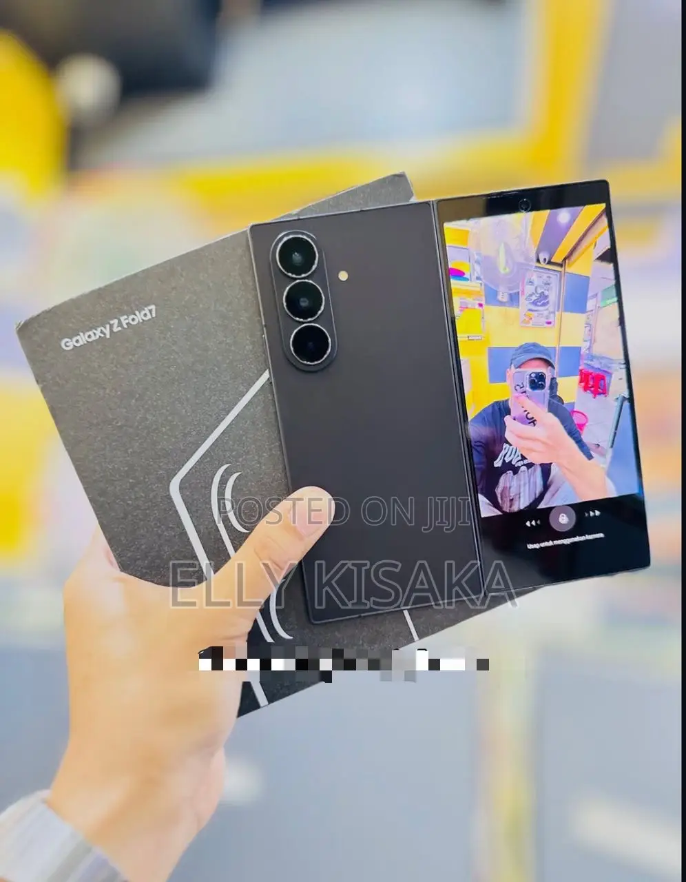 New Samsung Galaxy Z Fold7 256 GB Black