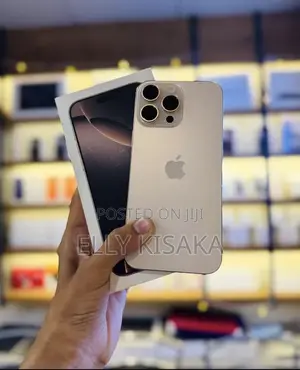 New Apple iPhone 16 Pro Max 256 GB Gold