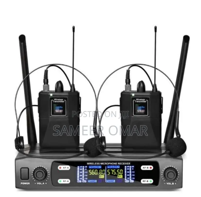 Depusheng X2-Clip VHF Wireless Microphone System