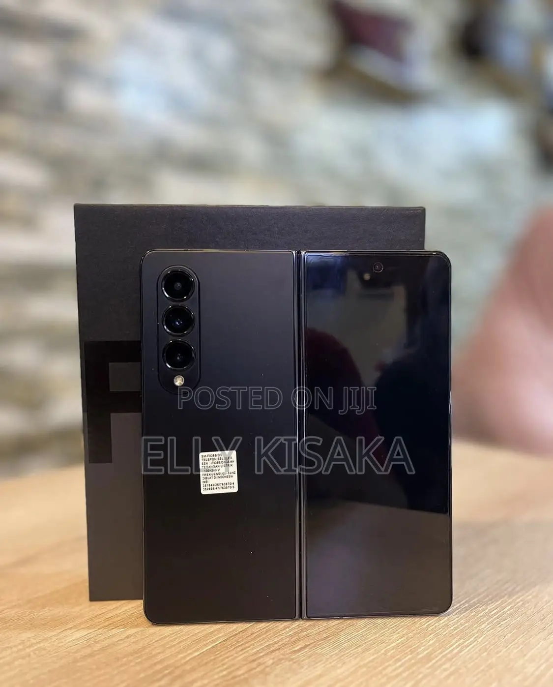 New Samsung Galaxy Z Fold4 256 GB Black