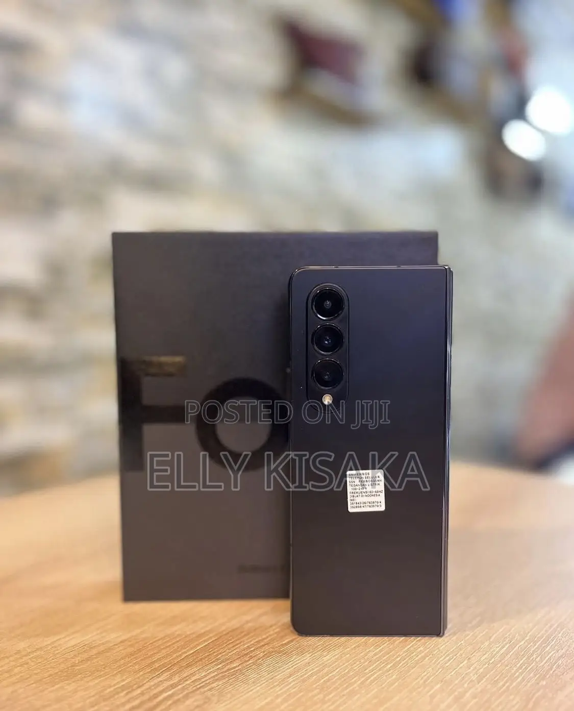 New Samsung Galaxy Z Fold4 256 GB Black