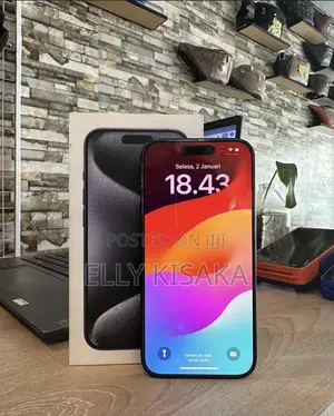 New Apple iPhone 15 Pro 256 GB Black