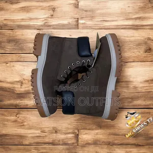 Men's Leather Boot Shoes Completely Very Casual and Smart