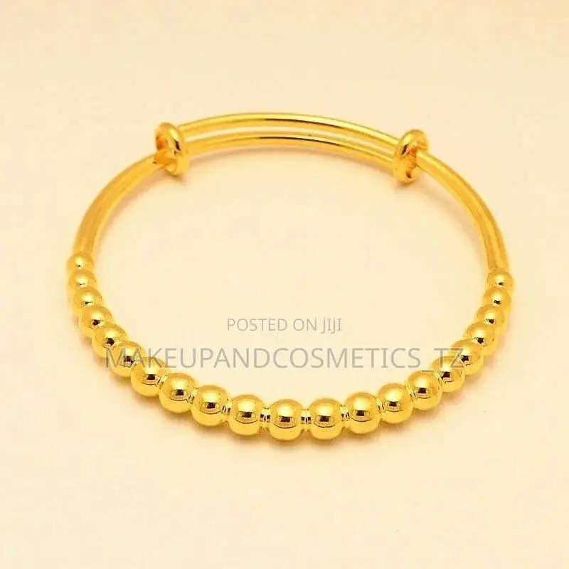 Gold-Plated Bangle Bracelet